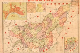 1937年吉林省明细地图