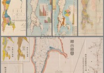 几张日本绘制的桦太地图