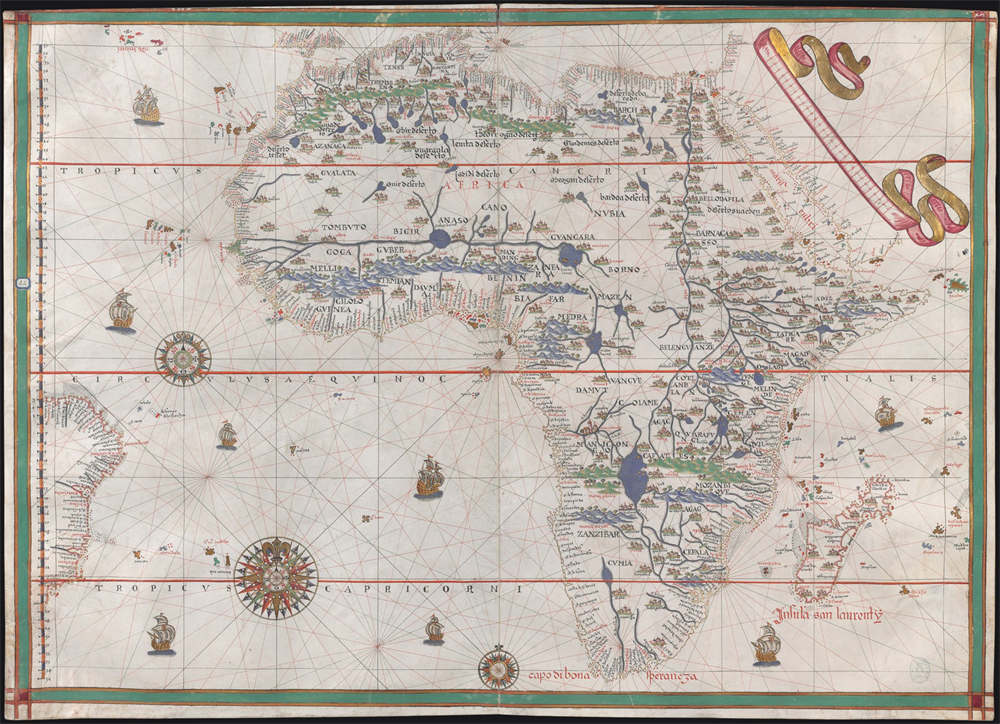 1587年琼·马丁内斯地图集非洲.jpg