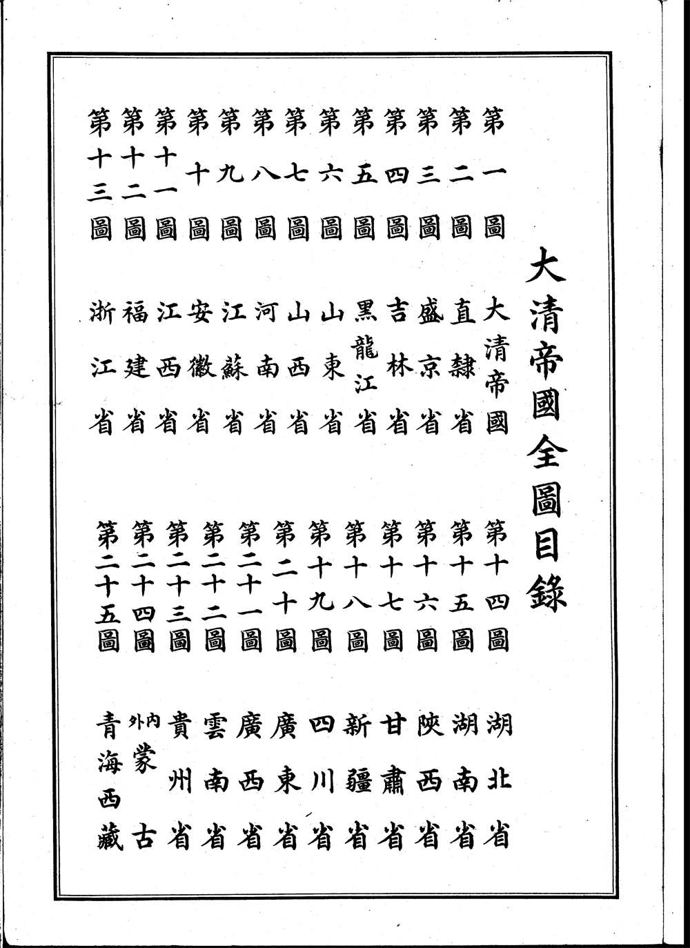 1909年大清帝国全图目录.jpg