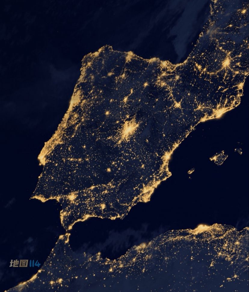 伊比利亚半岛夜光图.jpg