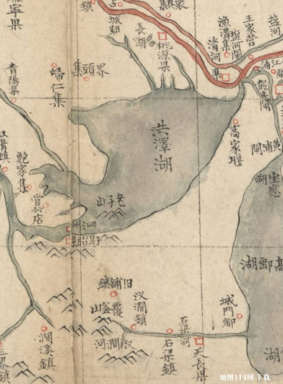 1722年皇舆全览分省图(15P)