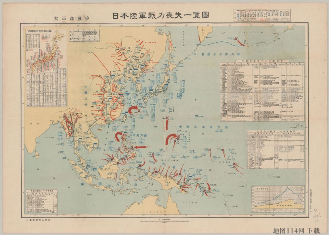 太平洋战争期间日本陆军战斗力丧失一览地图.jpg