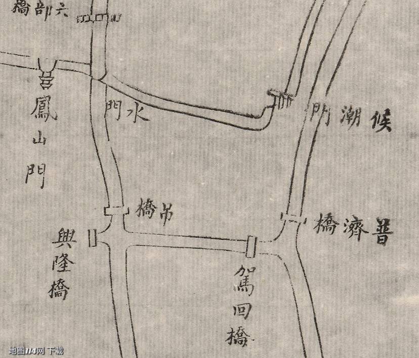 1874年浙江省垣水利全图