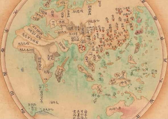 1787年清朝海疆洋界形势全图(6P)