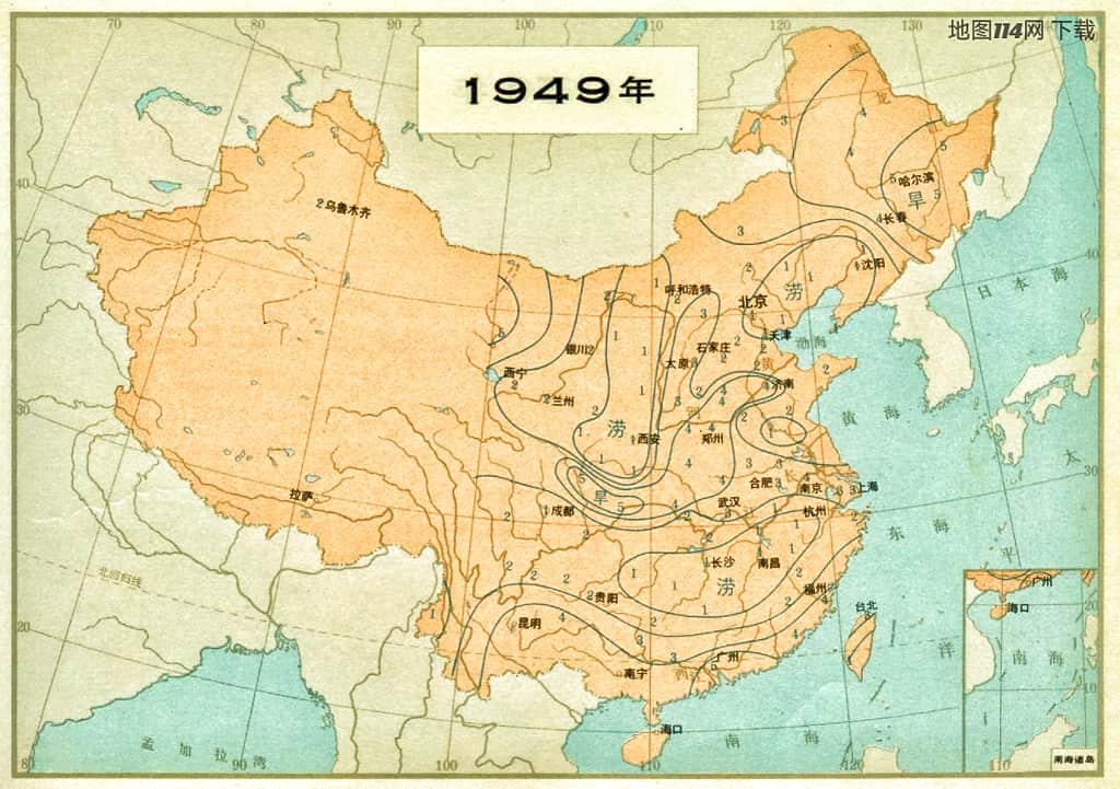 1949年中国旱涝分布图.jpg