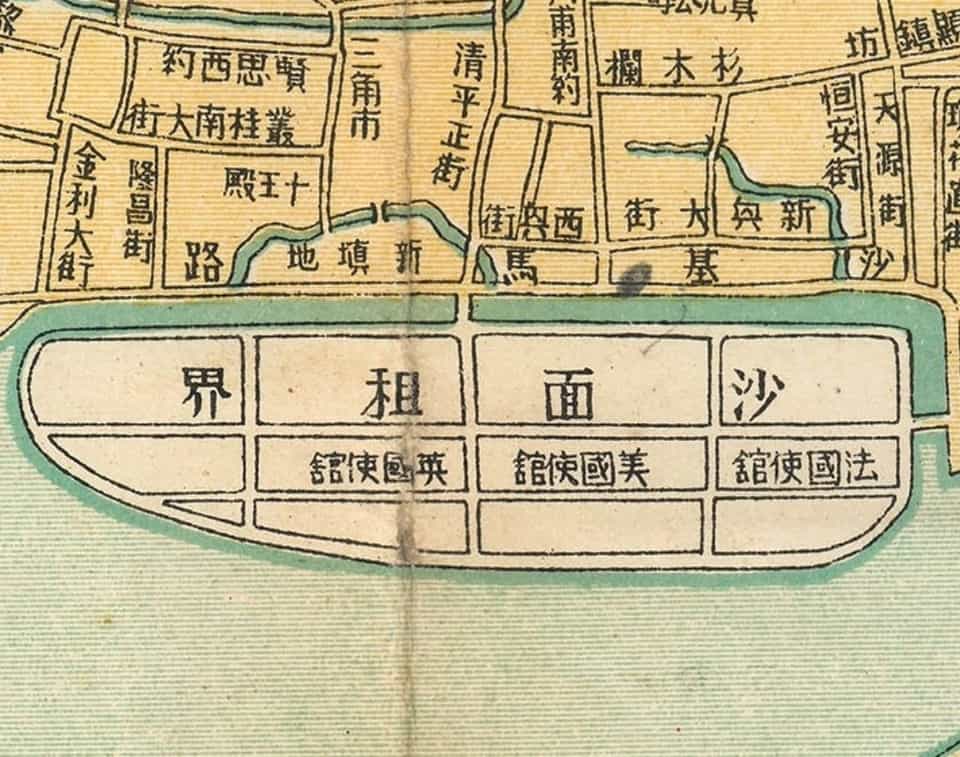 1921年广州市街详图之沙面租界.jpg