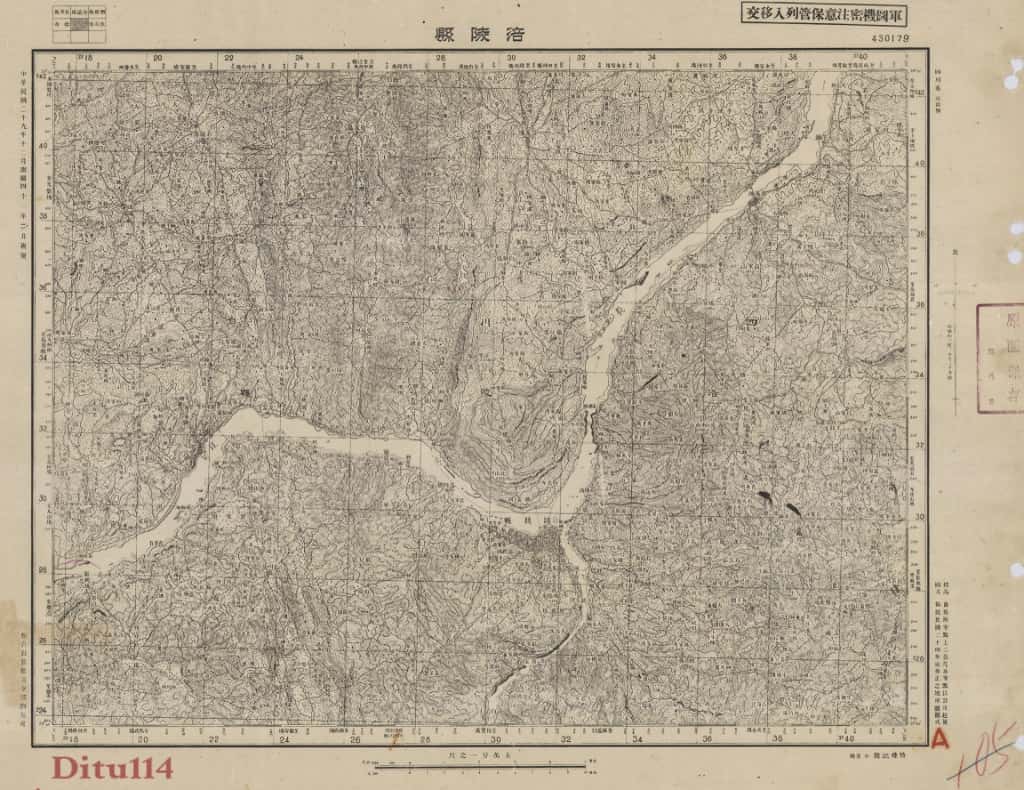 1940年涪陵县地形图.jpg