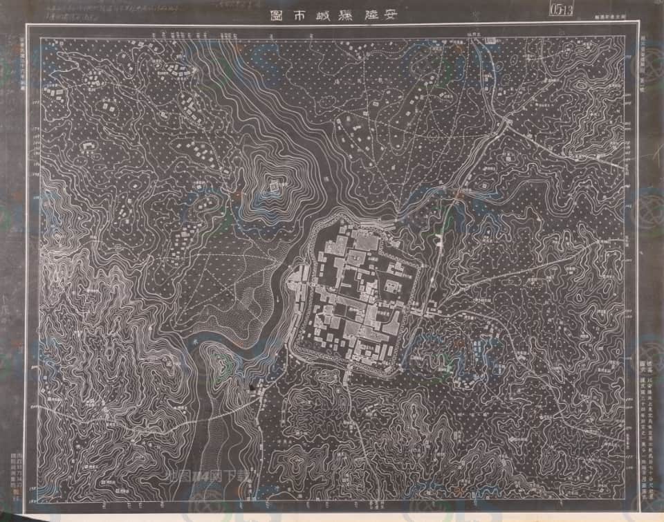 1947年安陆县城市图.jpg