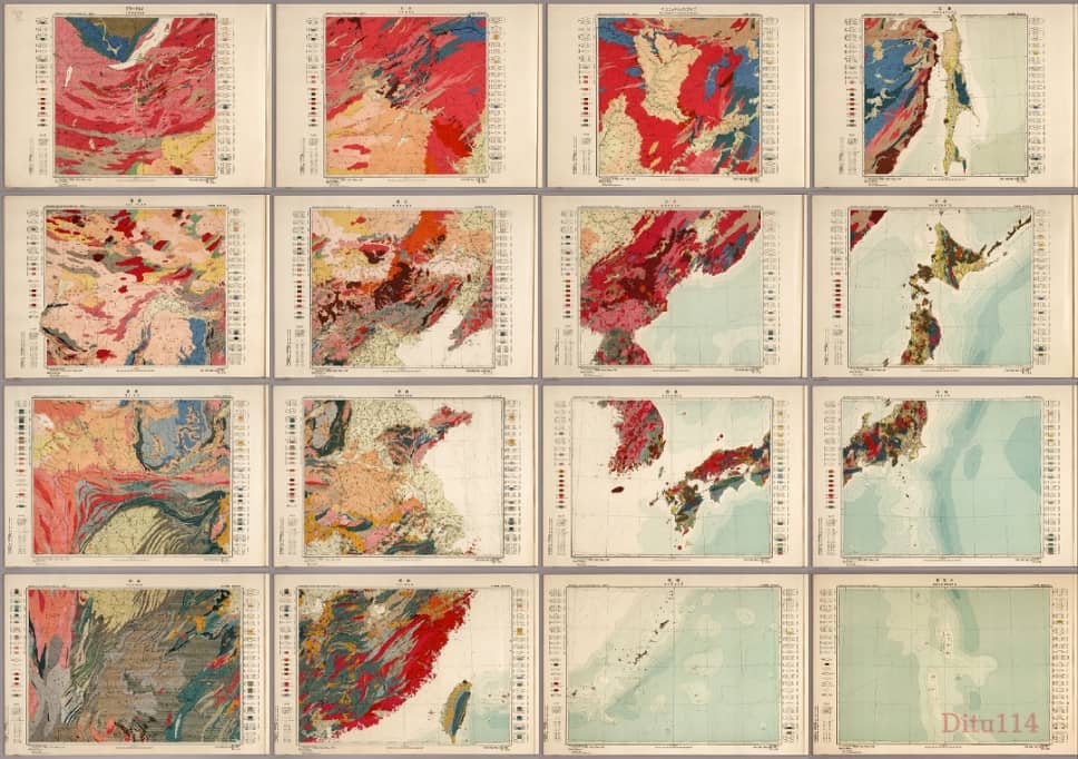 1929年东亚地质图20幅.jpg