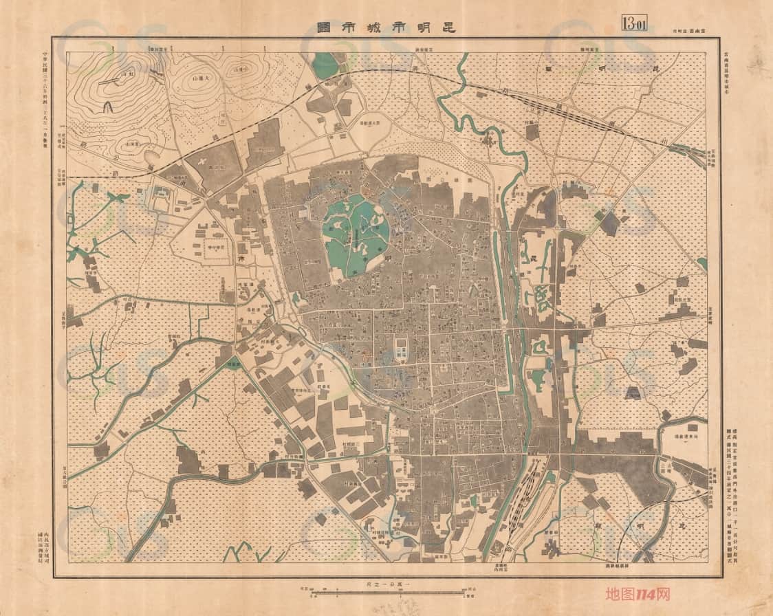民国昆明市城市图.jpg