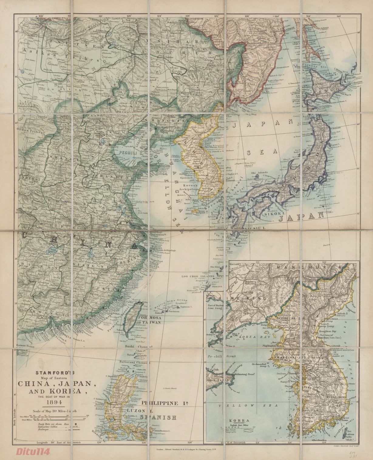 1894年斯坦福英文版中日韩地图.jpg