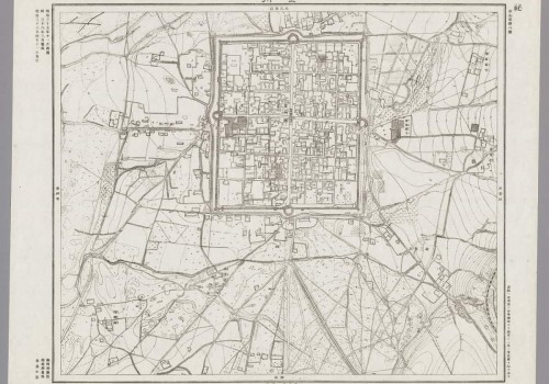 1905年大连南山近傍五千分图(18幅)