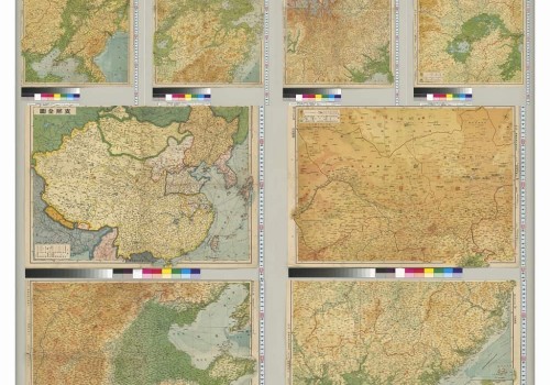 日绘满洲全土明细地图(1938年)