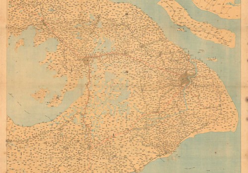 1938年上海杭州近傍图