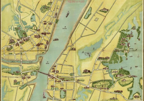 1960年武汉市地图(高清修复)