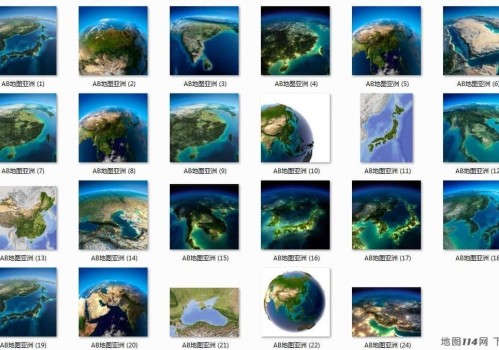 Anton Balazh精美3D地形图全套(188P)