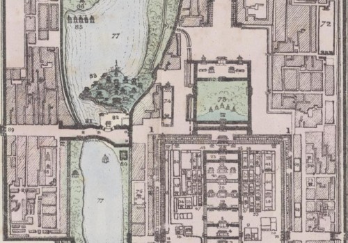 1817年清朝北京城地图
