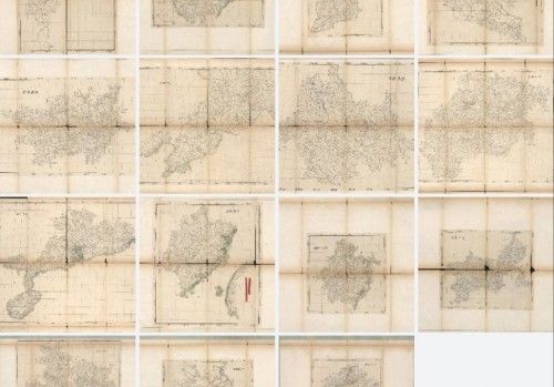 1722年皇舆全览分省图(15P)