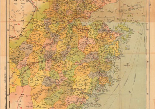 1946年浙江省分县详图