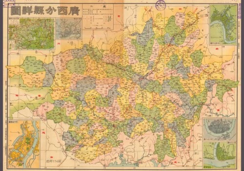 1937年广西分县详图