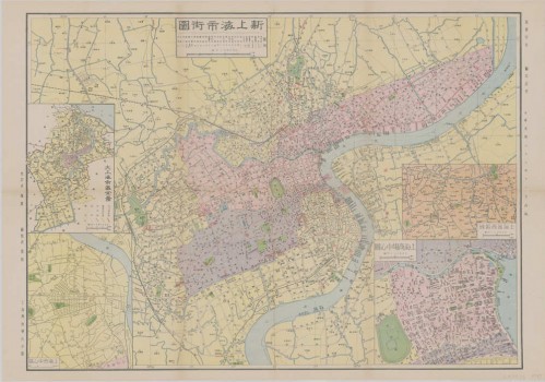 1937年上海市街图