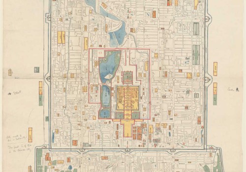 1865年清北京地里全图