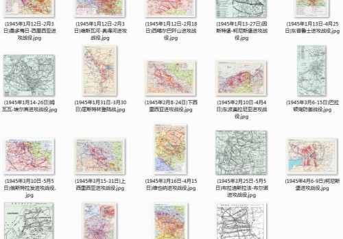 1945年苏德战场态势图(19P)