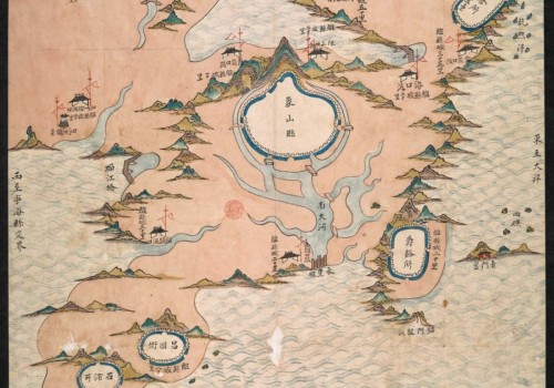 1730年象山县守营汛图