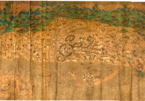 1684年台湾地里图