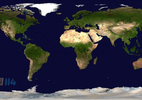 全球卫星地图(9亿像素)