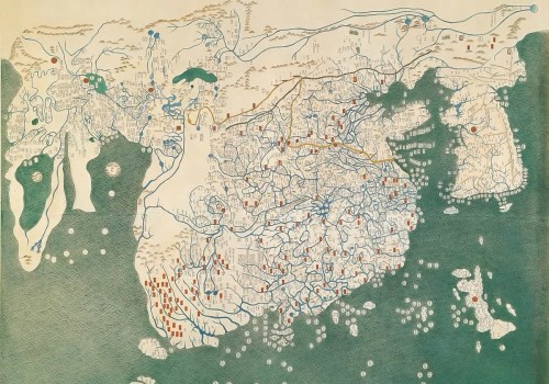 混一疆理历代国都之图(高清两版)