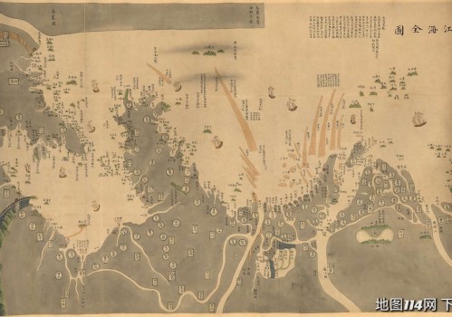 大清《江海全图》