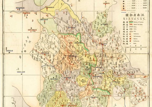 1880年江南省全图