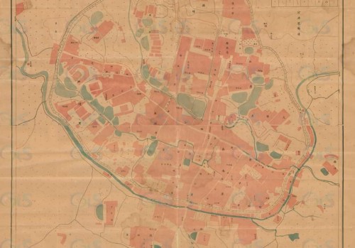 1932年蕉岭县蕉阳镇全图