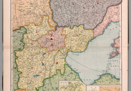 1917年直隶北京热河地图