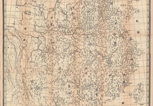 1880年河间府绘中国地图
