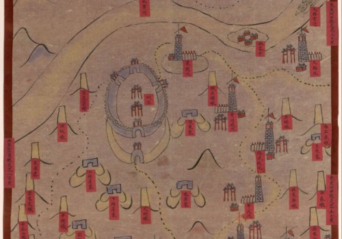 1785年山西保德州城图