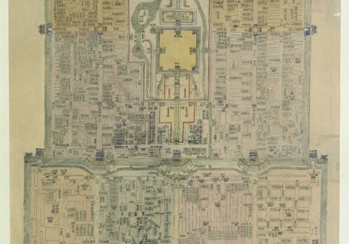 1799年清朝京城全图