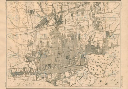 1915年洛阳城内及四关图