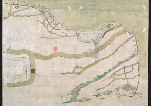 宁波府镇海县海口汛守图