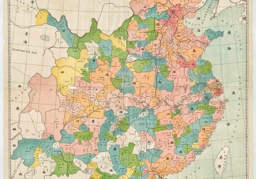1911年中国各府天主教地图