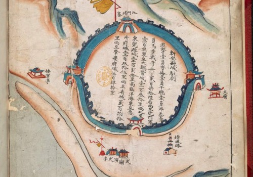 1820年广州府新安县水陆塘汛舆图(27幅)