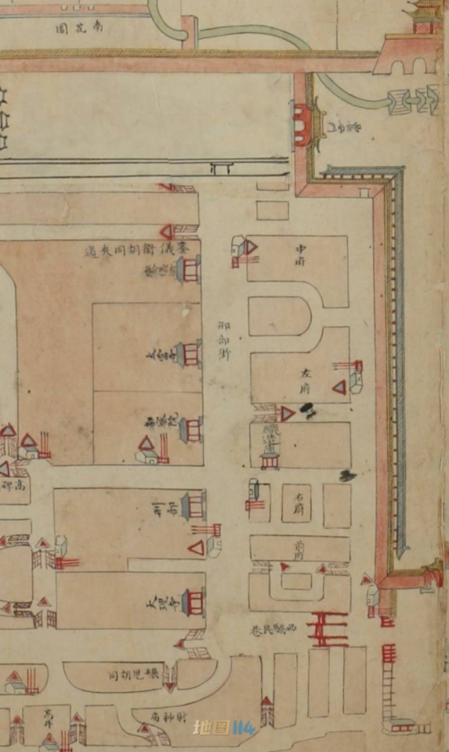 1747年精绘北京图-地图114网