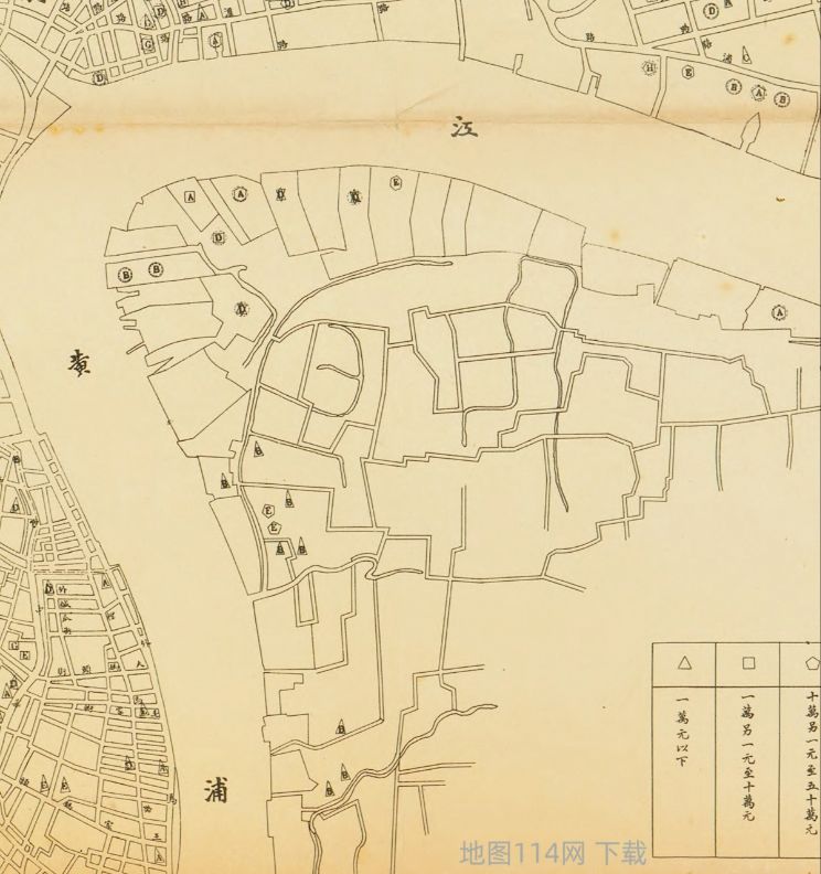 还未开发的浦东地区工厂分布.jpg 1928年上海工厂分布图  第3张