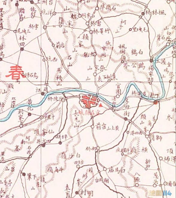 宜春县县城周边详图.jpg 1931年江西省分县详图(46P)  第4张
