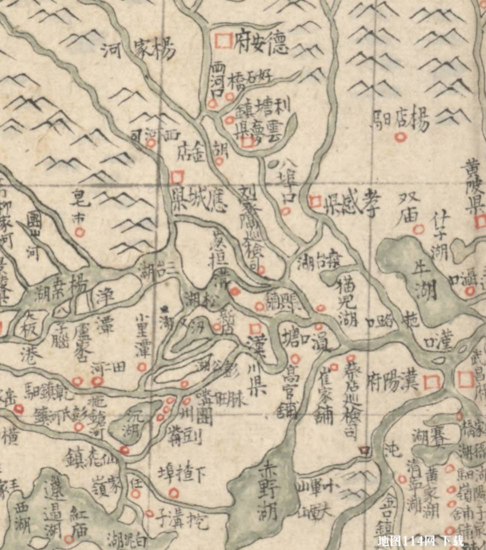 湖广舆图之德安府到赤野湖.jpg