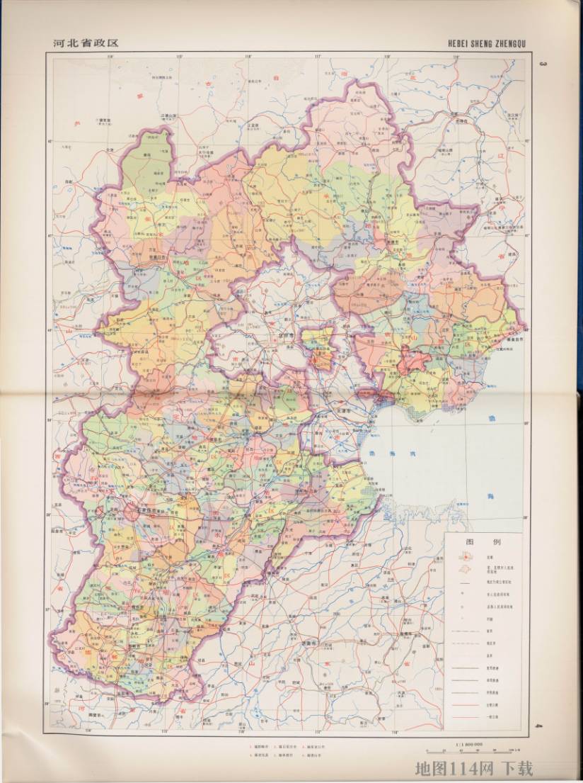 1981年河北省政区图-8MB(6017×8075).jpg