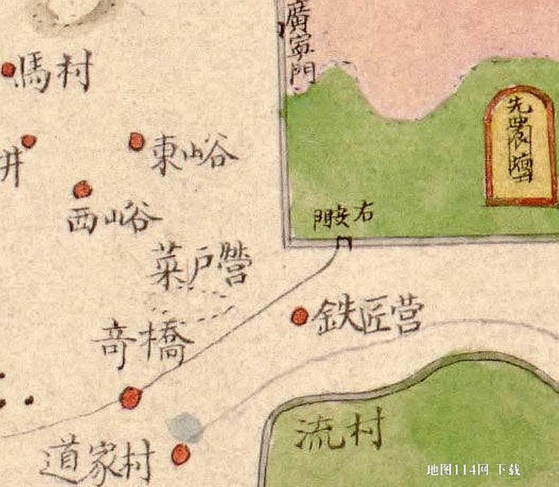 清朝北京城郊图细节3.jpg