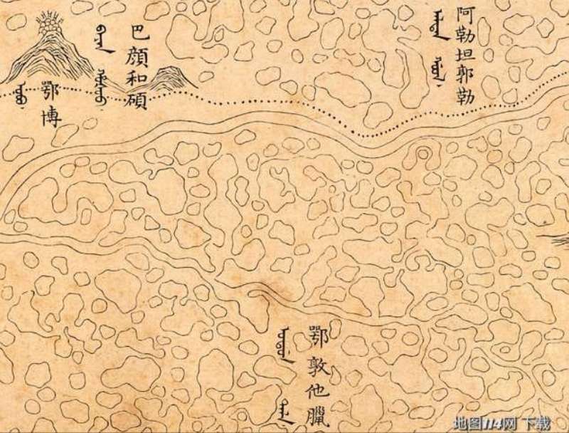 不规则斑块表示的星宿海.jpg